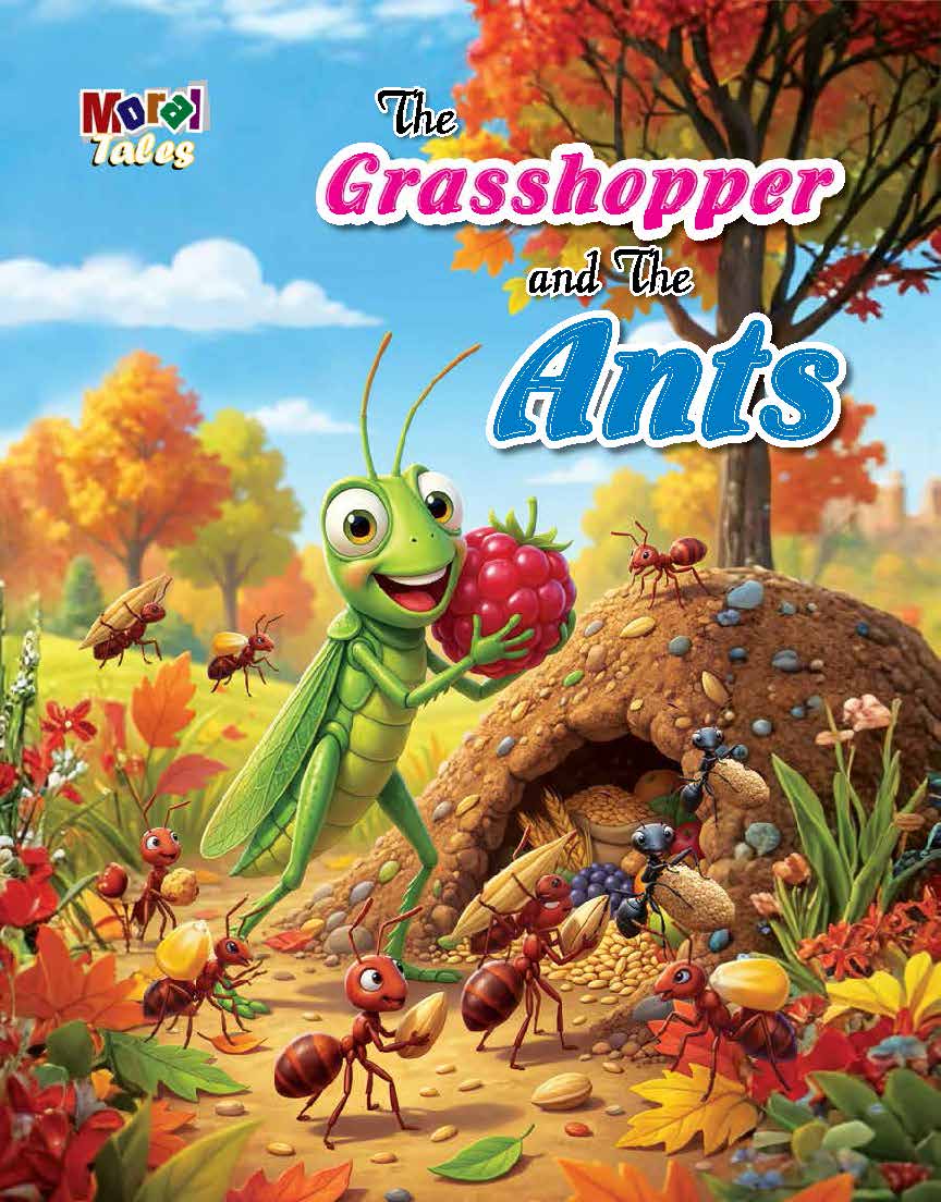 The Grasshopper and The Ants-Moral Story