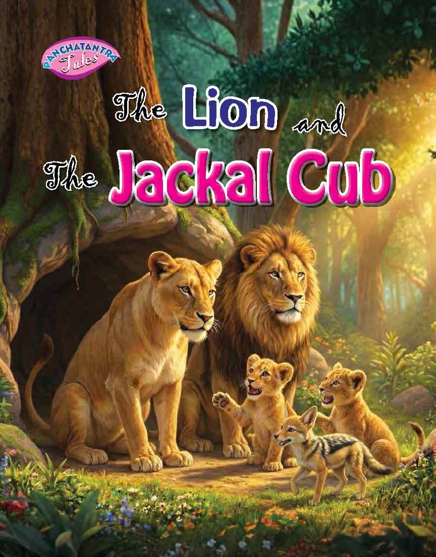 The Lion and The Jackal Cub-Moral Story