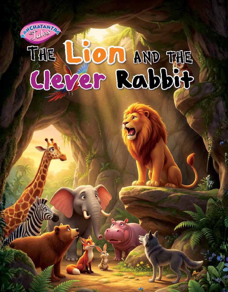 The Lion and the Clever Rabbit - Moral Story