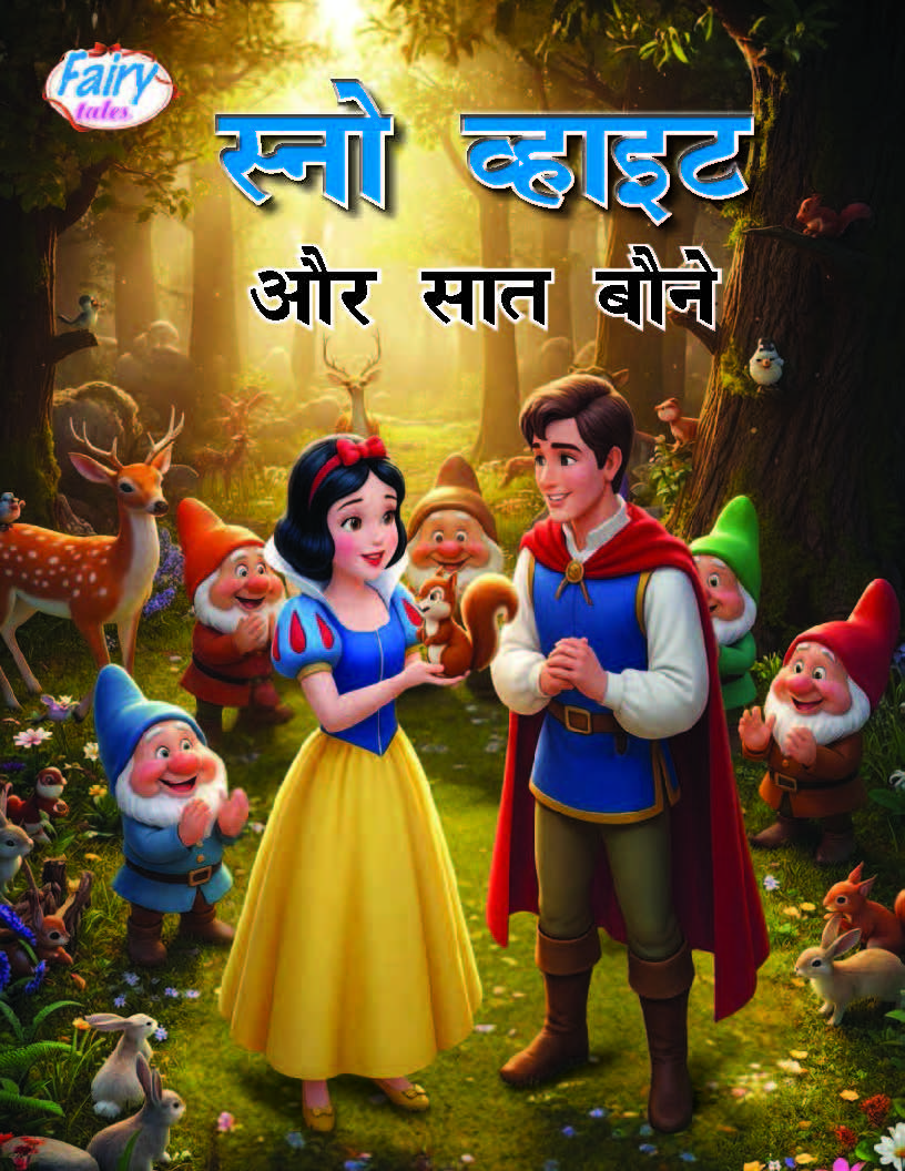 Snow White Aur Saat Borne - Moral Story