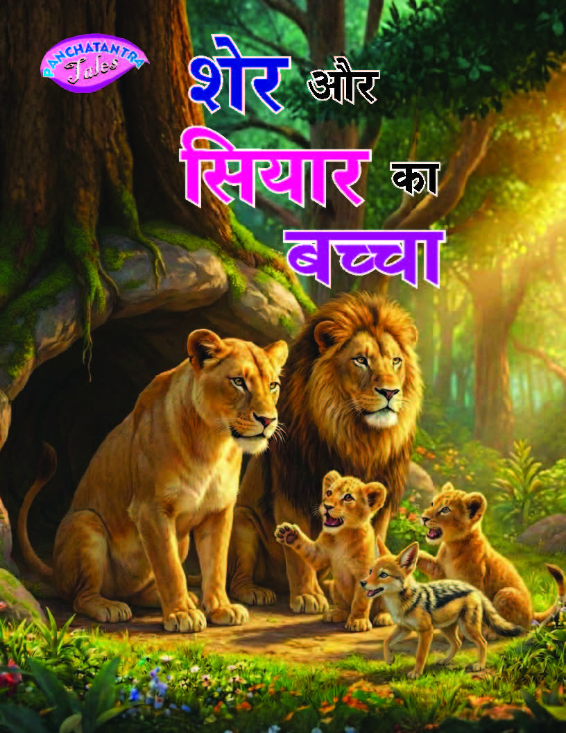 Sher Aur Siyara Ka Bachcha - Moral Story