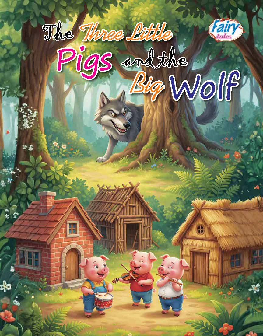 The Three Little Pigs and the Big Wolf - Moral Story