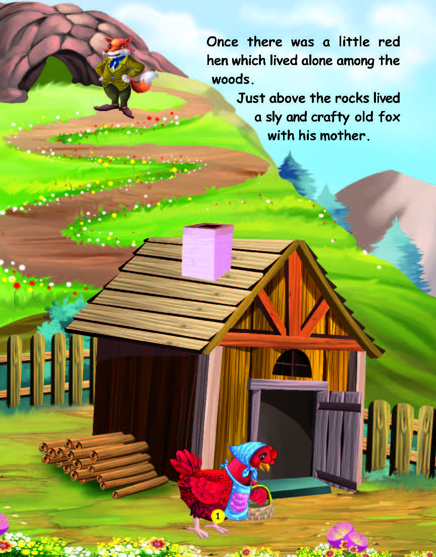 The Clever Fox and the Little Hen