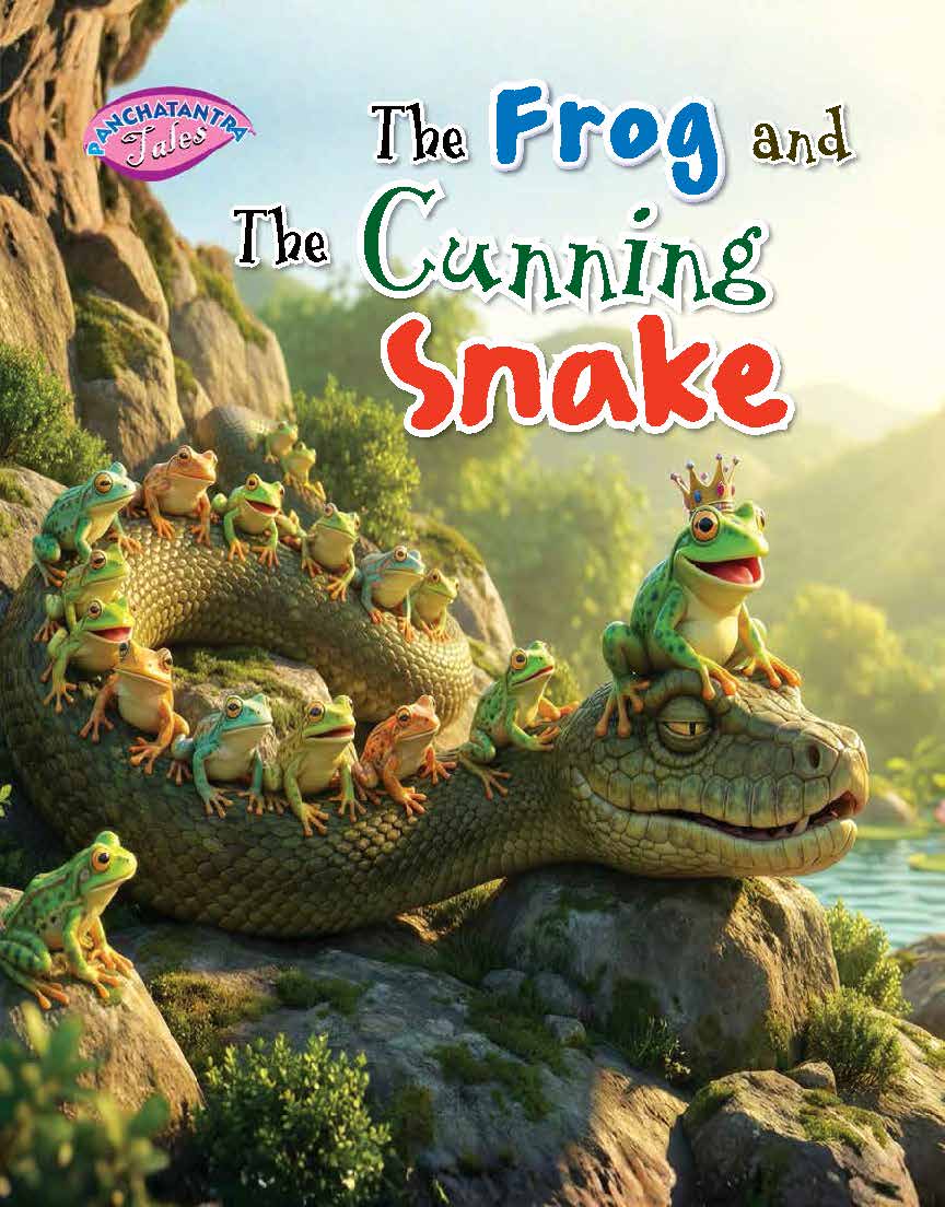 The Frog and The Cunning Snake - Moral Story