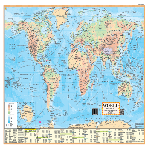 World Physical Map