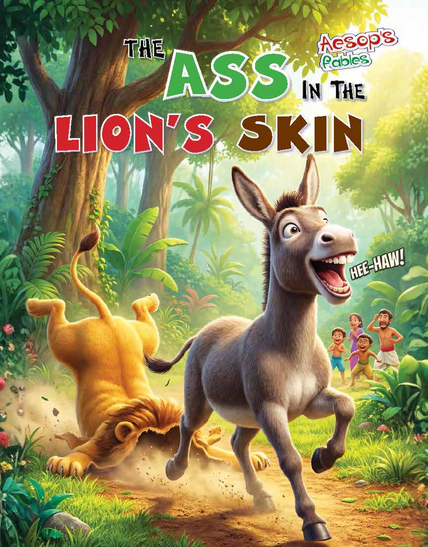 The Ass in the Lions Skin - Moral Story