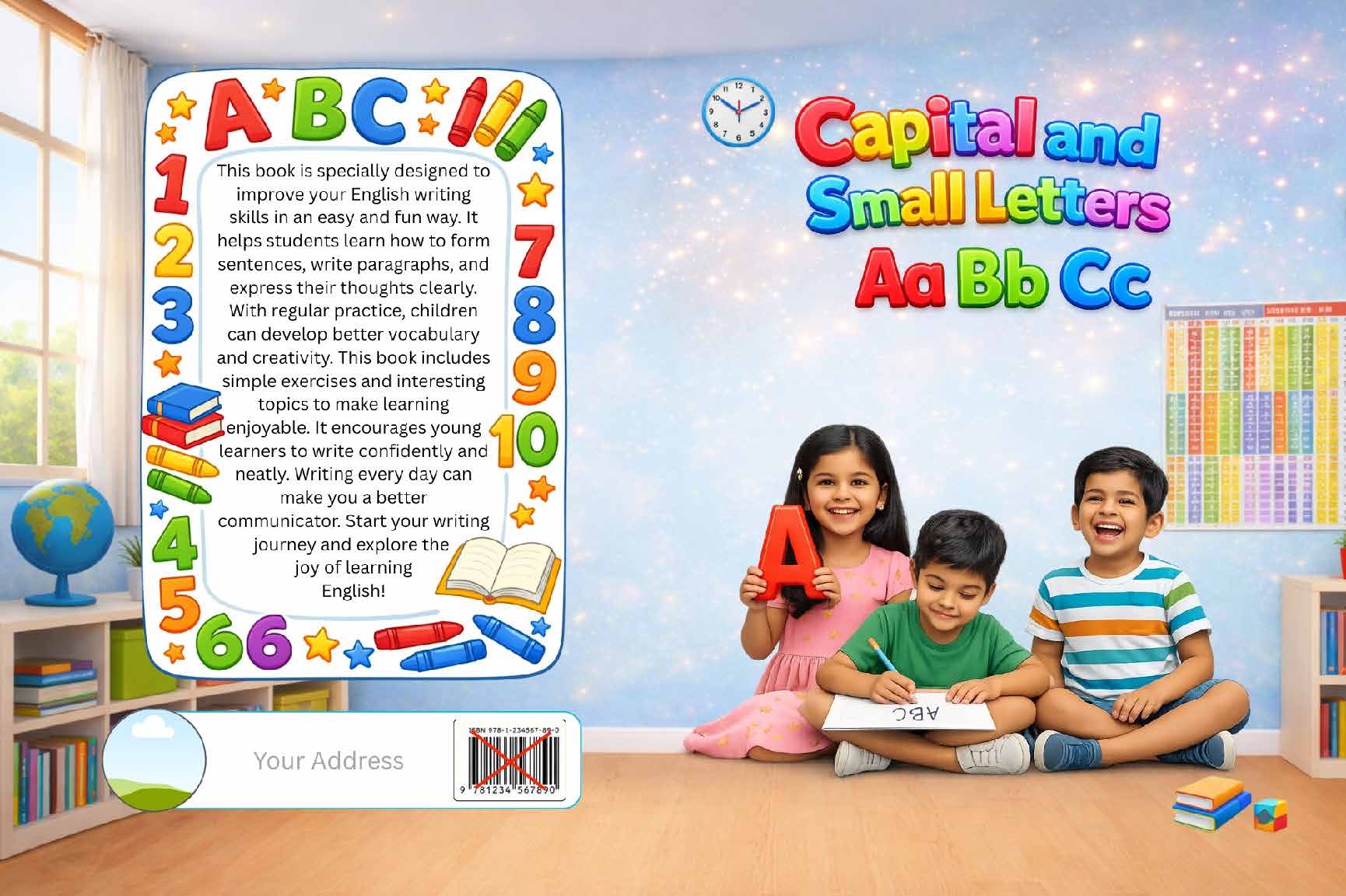 Capital and Small Letters Learning Book