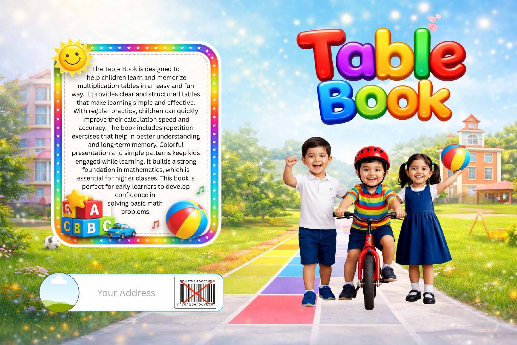 Table Book for Kids
