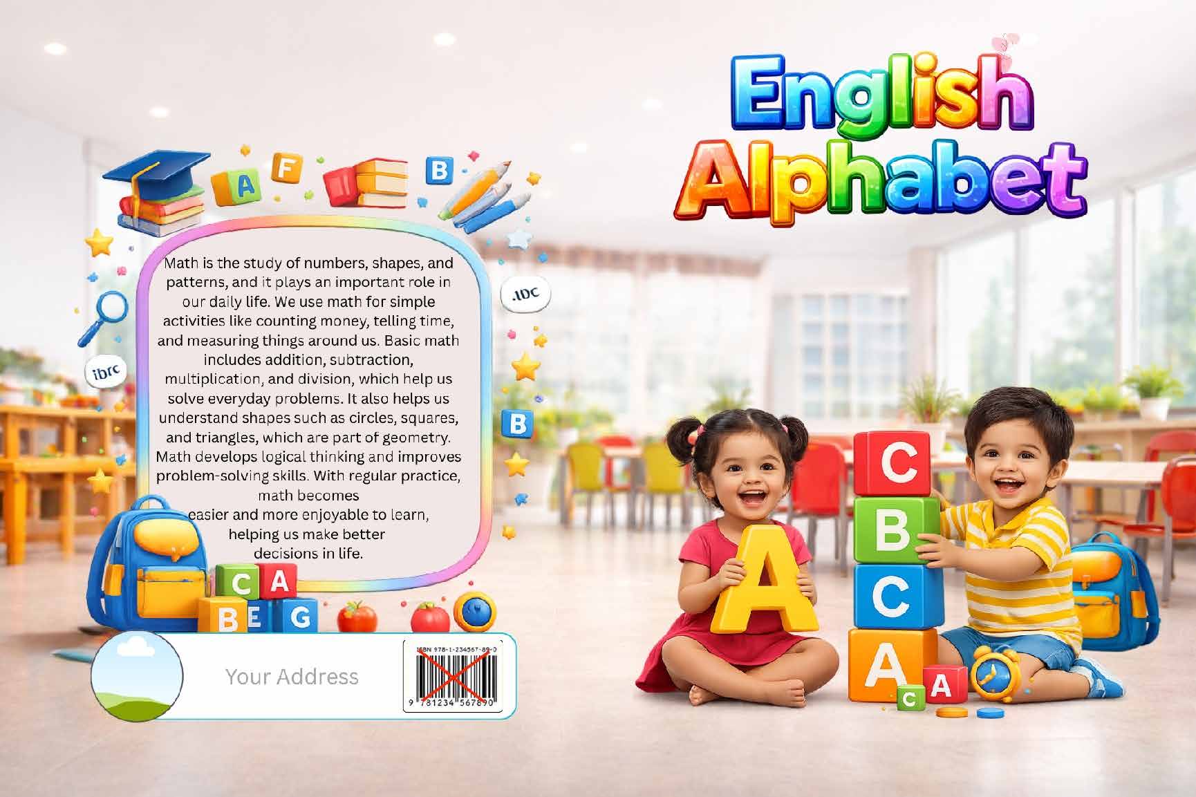 English Alphabet Learning Book