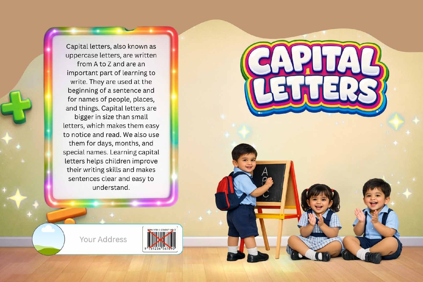 Capital Letters Learning Book
