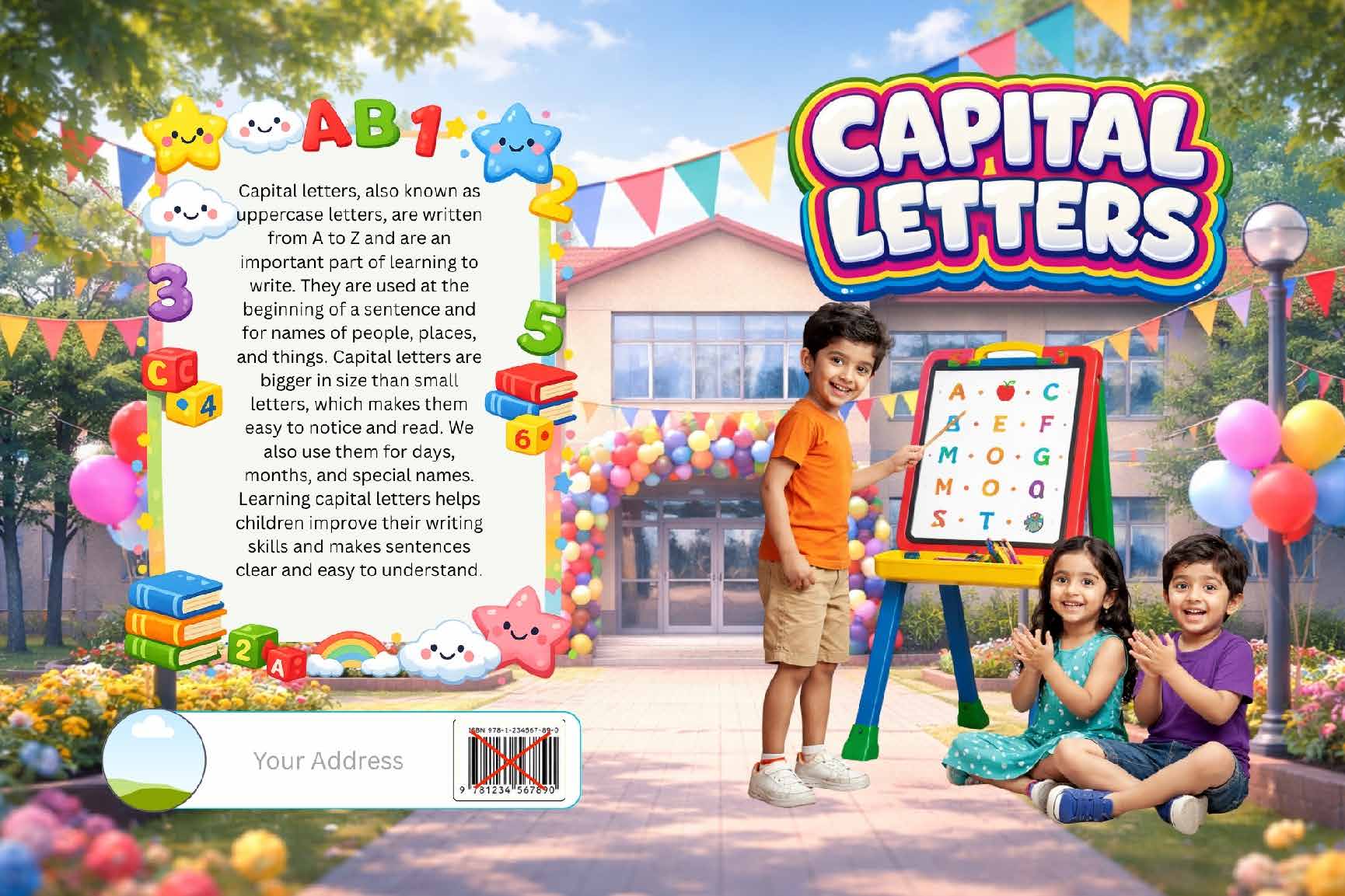 Capital Letters Learning Book