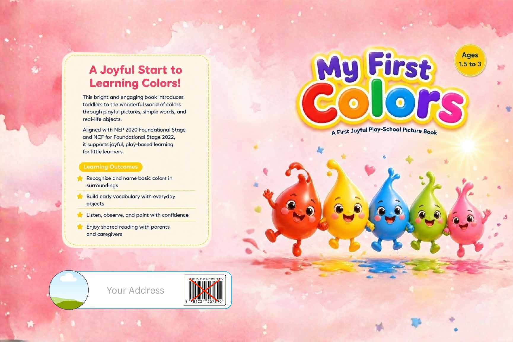 My First Colors – A Joyful Play-School Picture Book