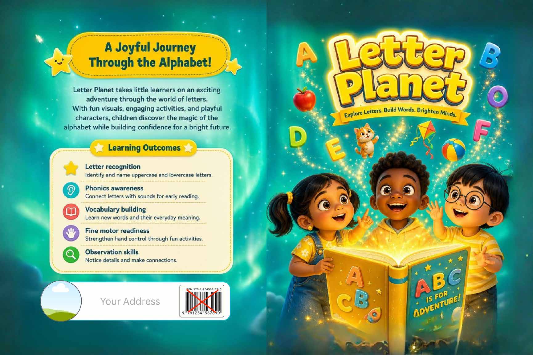 Letter Planet – Explore Letters, Build Words, Brighten Minds!