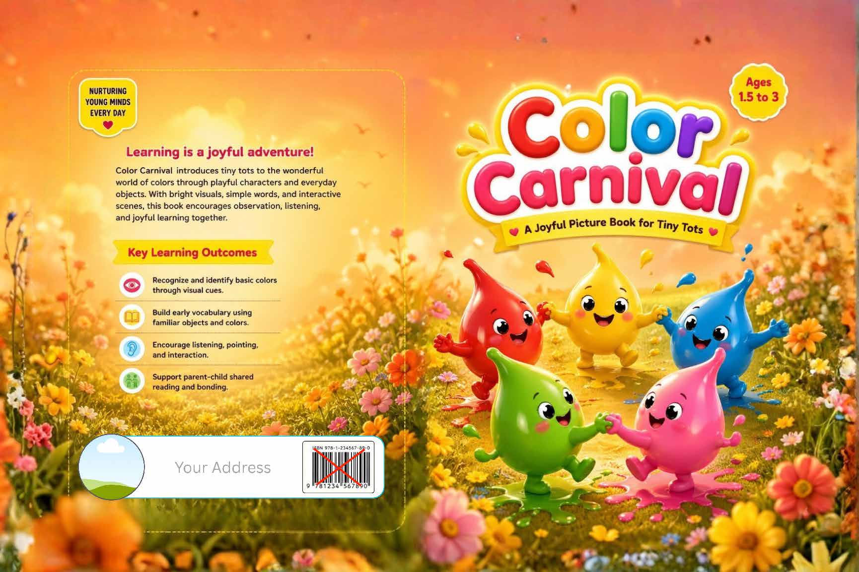 Color Carnival – A Joyful Picture Book for Tiny Tots