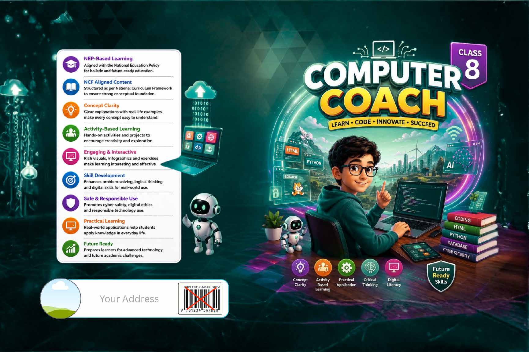 Computer Coach – Learn • Code • Innovate • Succeed (Class 8)