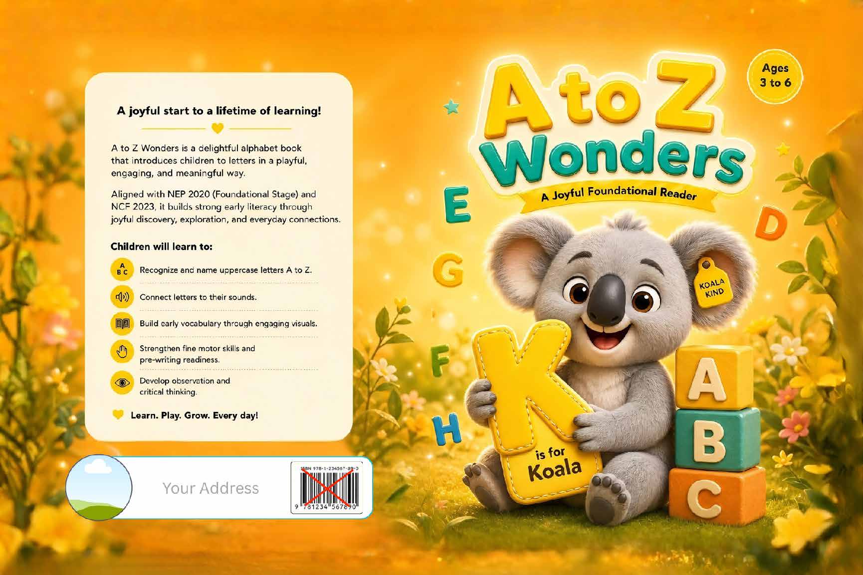 A to Z Wonders: A Joyful Foundational Reader