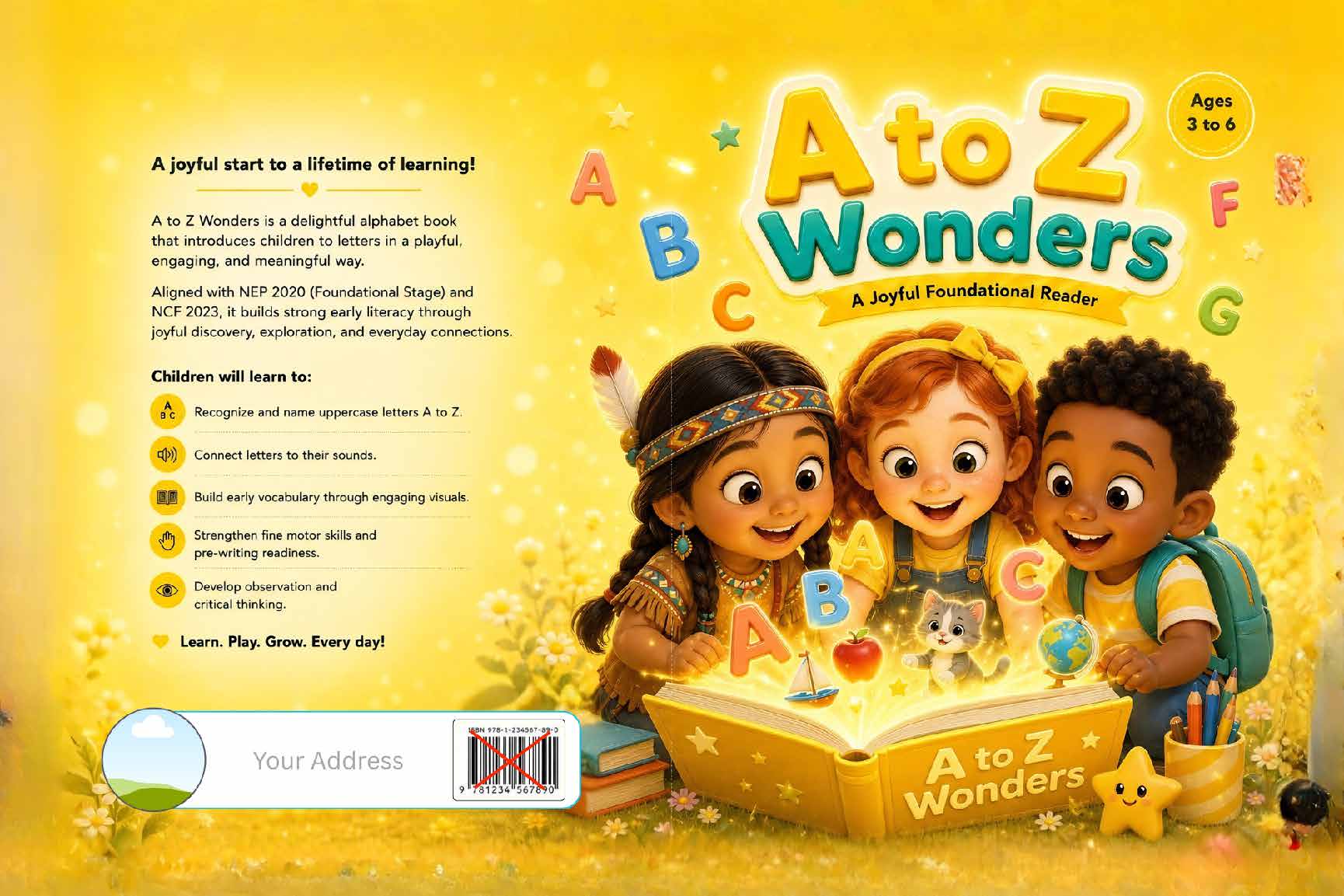A to Z Wonders: A Joyful Foundational Reader