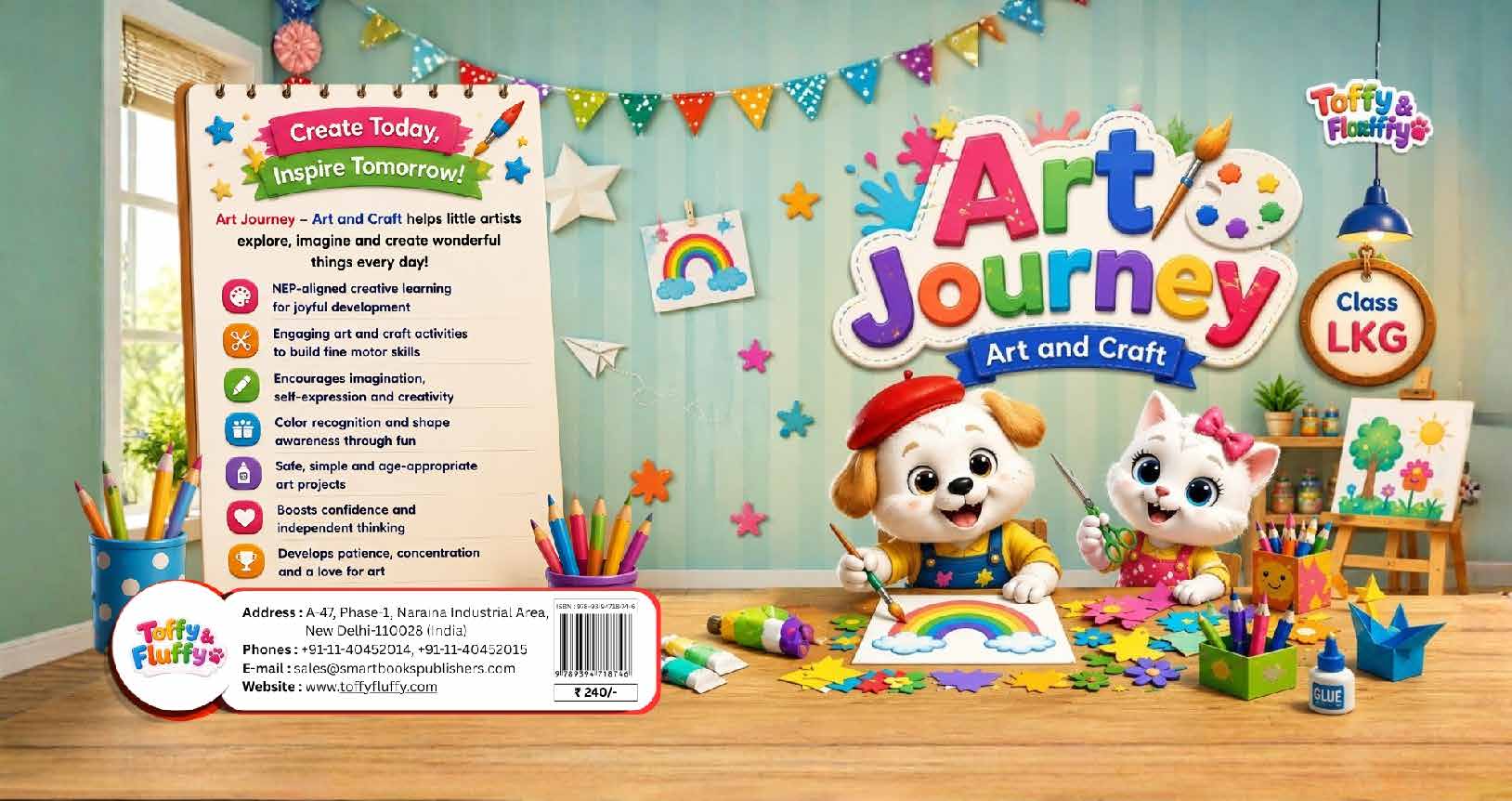 Toffy & Fluffy Art Journey