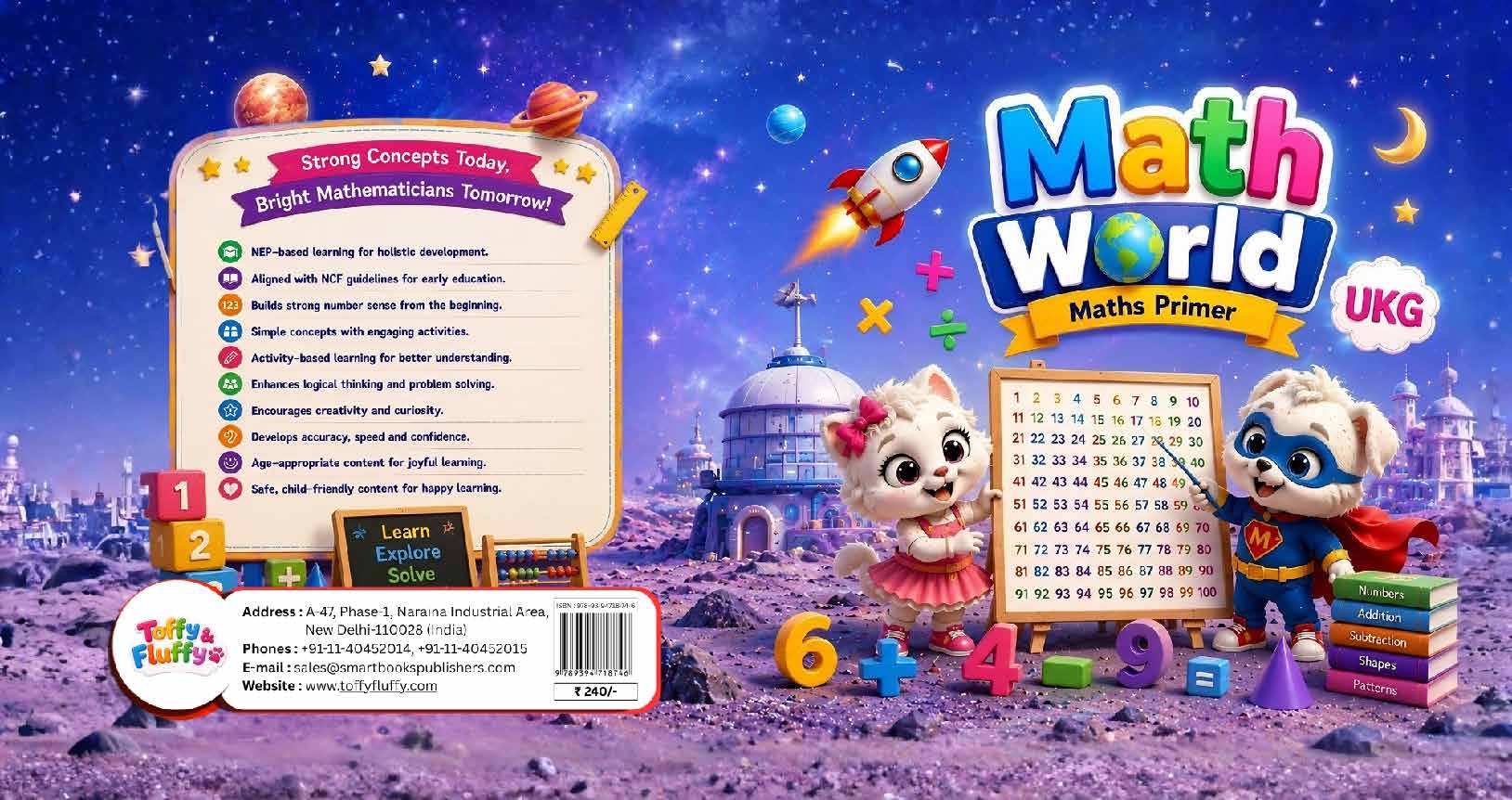 Toffy & Fluffy Number Wonderland