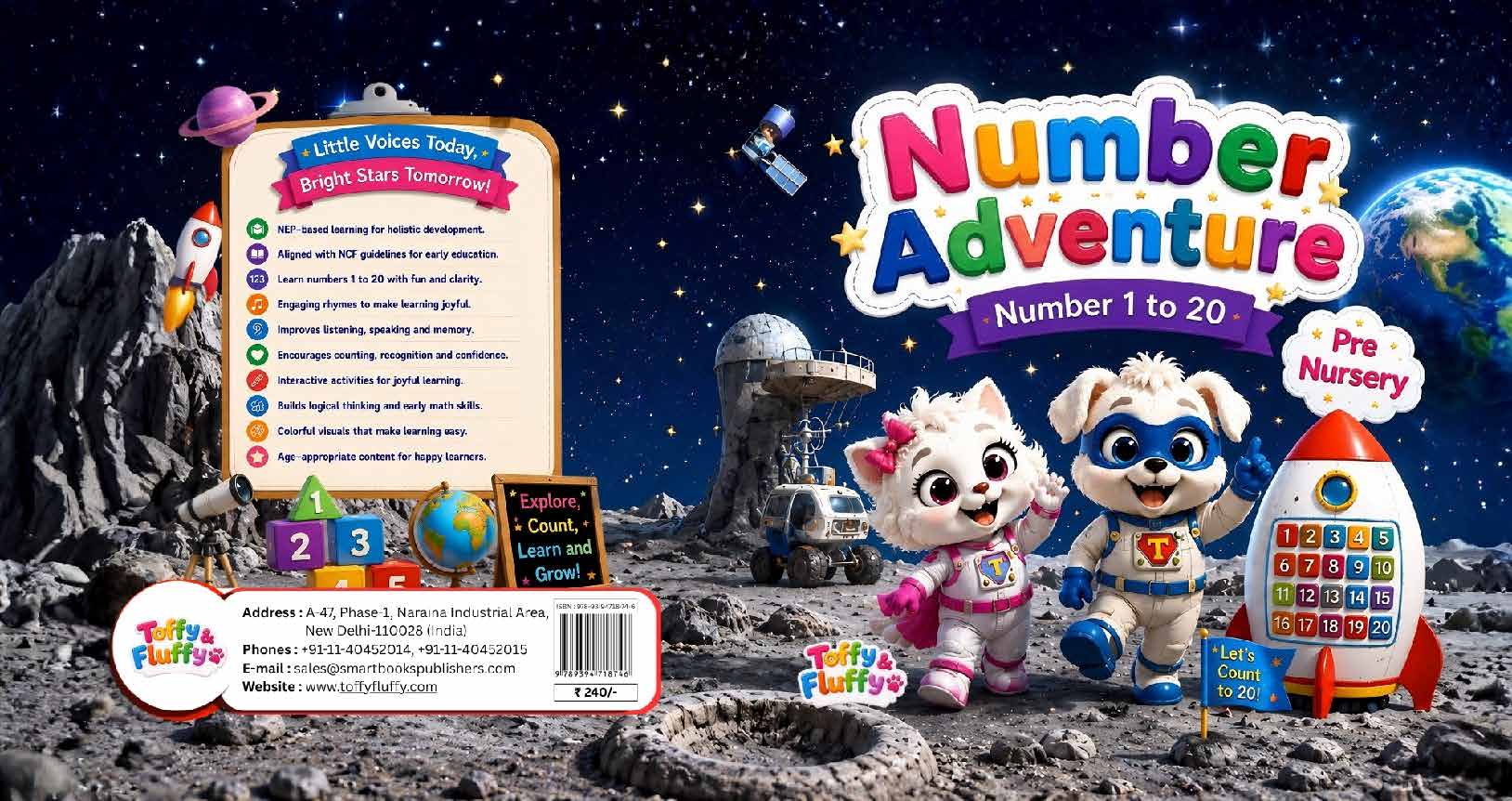 Toffy & Fluffy Number Adventure