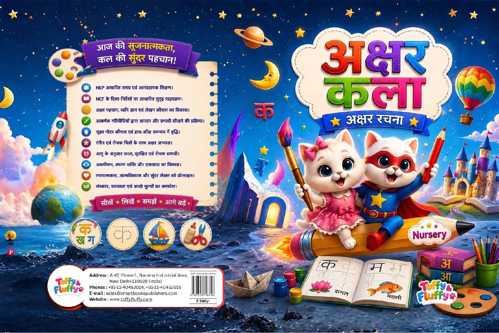 Toffy & Fluffy Akshar Kala