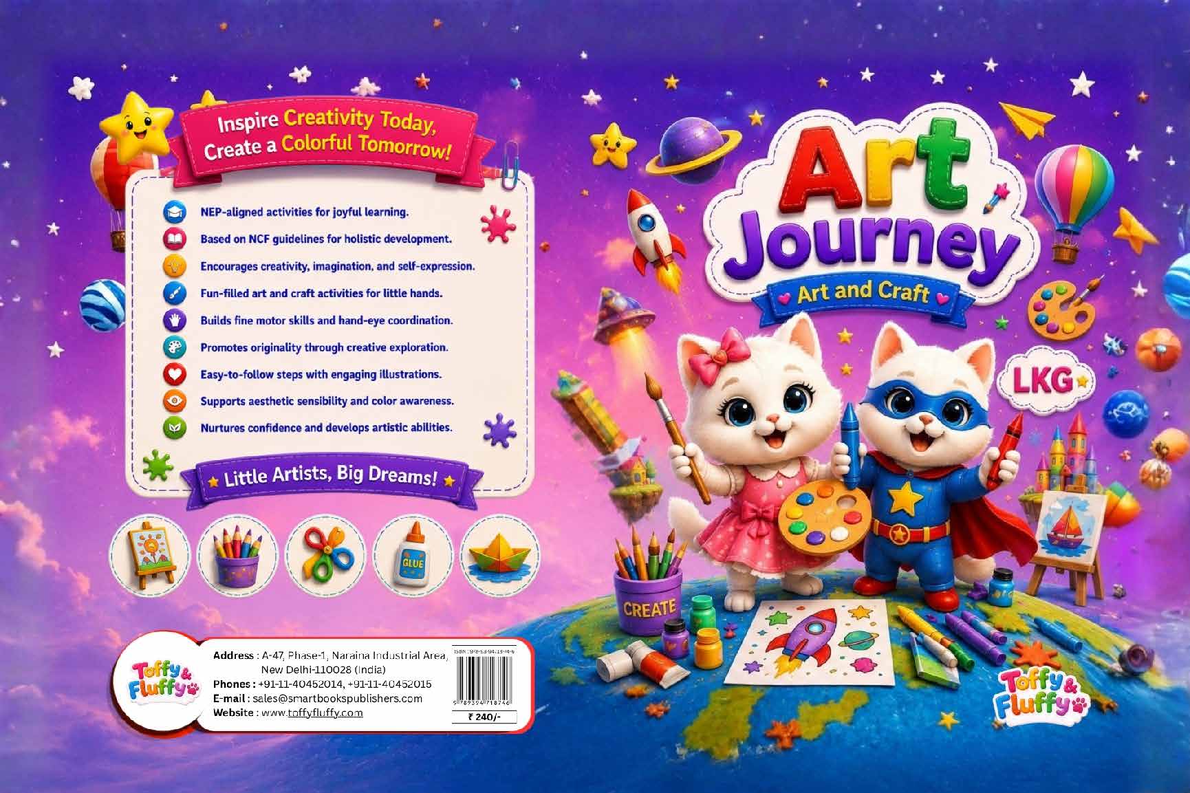 Toffy & Fluffy Art Journey