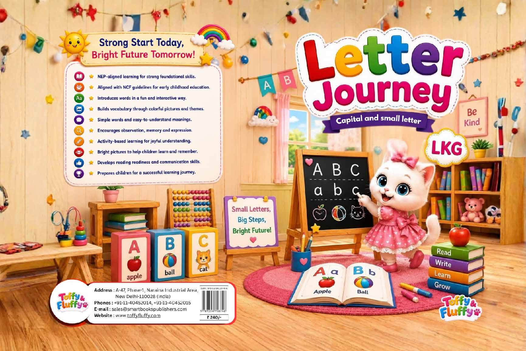 Toffy & Fluffy Letter Journey