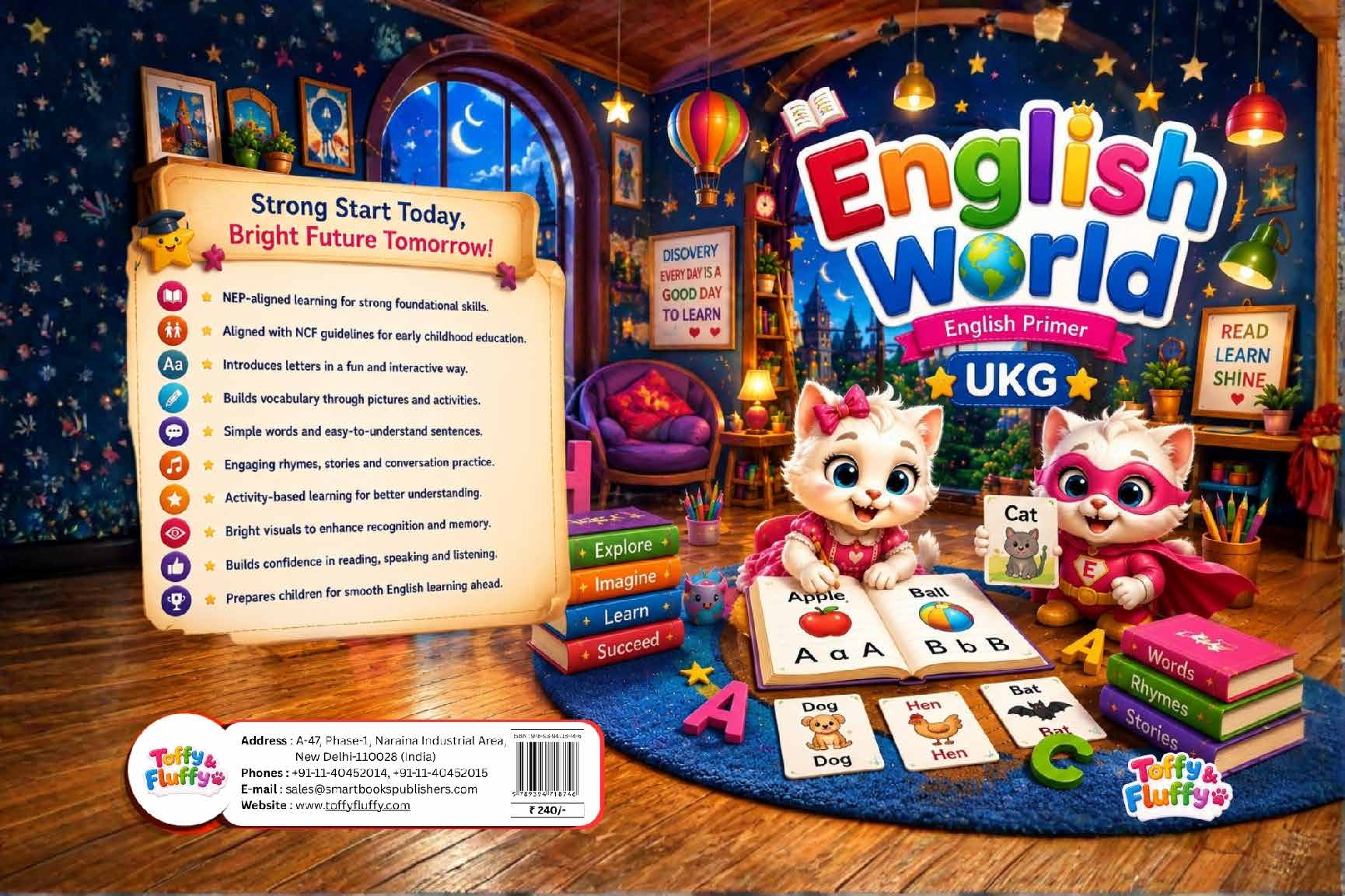 English Workbook for Kids (UKG)