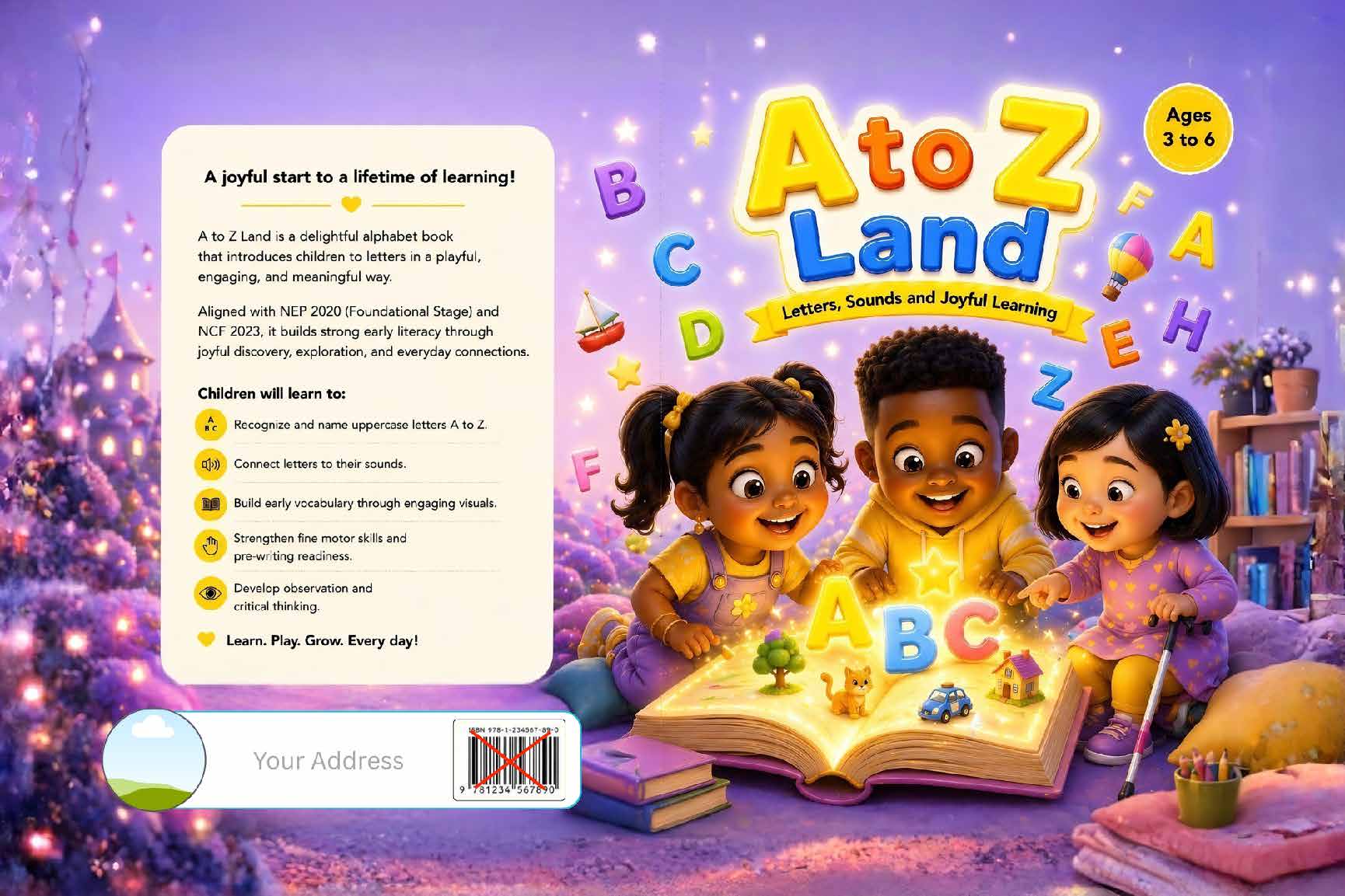 A to Z Land: Letters, Sounds, and Joyful Learning