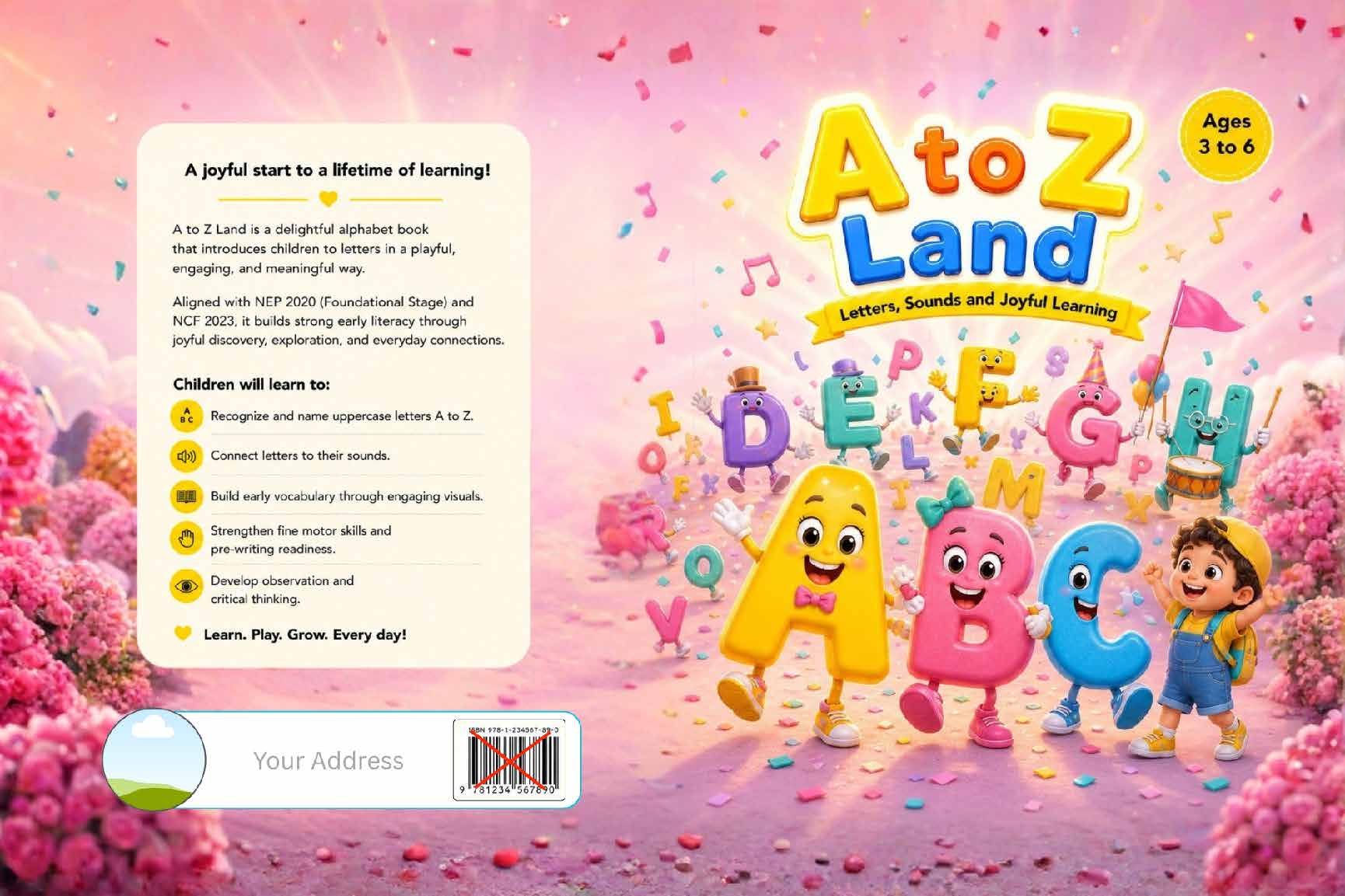 A to Z Land: Letters, Sounds, and Joyful Learning