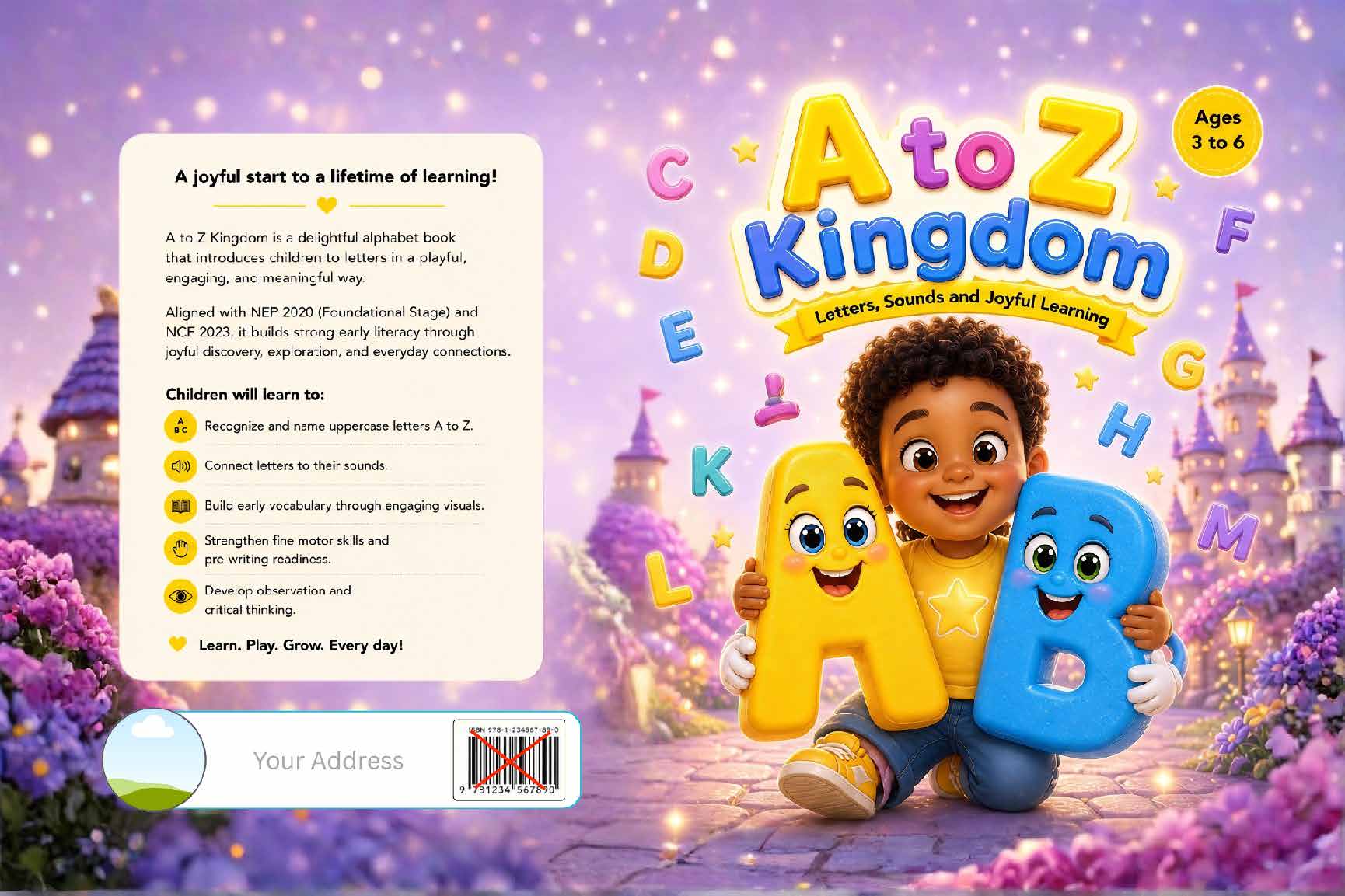A to Z Kingdom: Letters, Sounds, and Joyful Learning