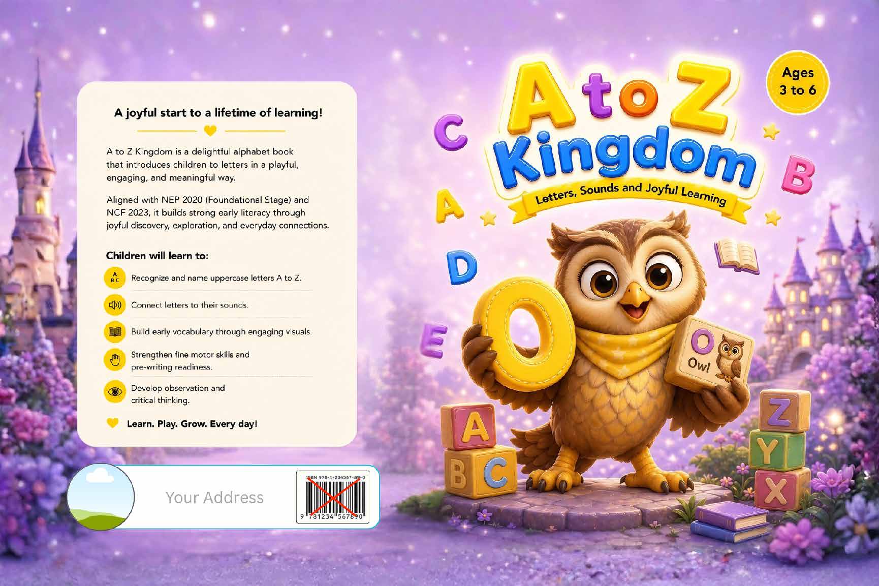 A to Z Kingdom: Letters, Sounds, and Joyful Learning