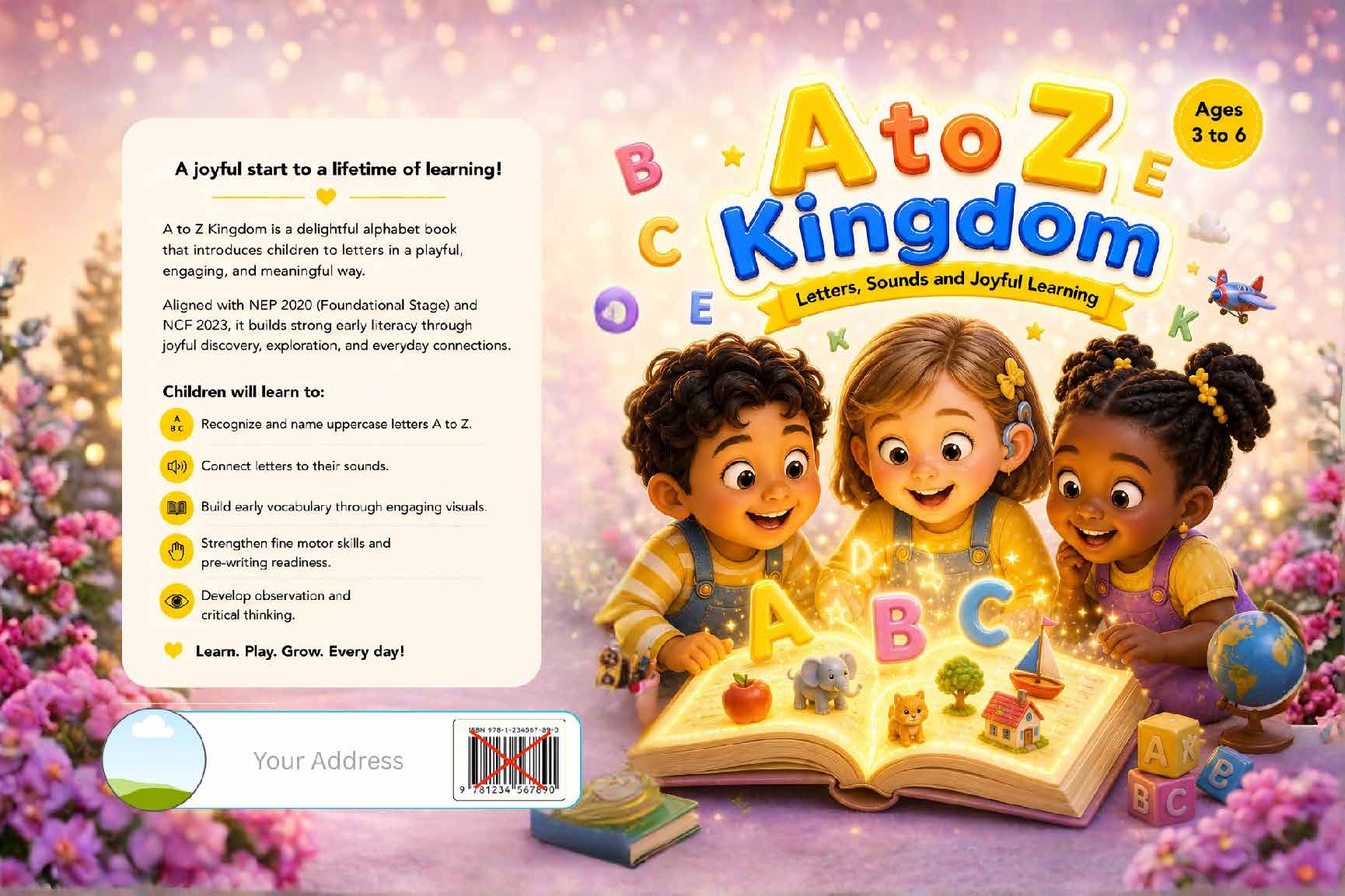 A to Z Kingdom: Letters, Sounds, and Joyful Learning