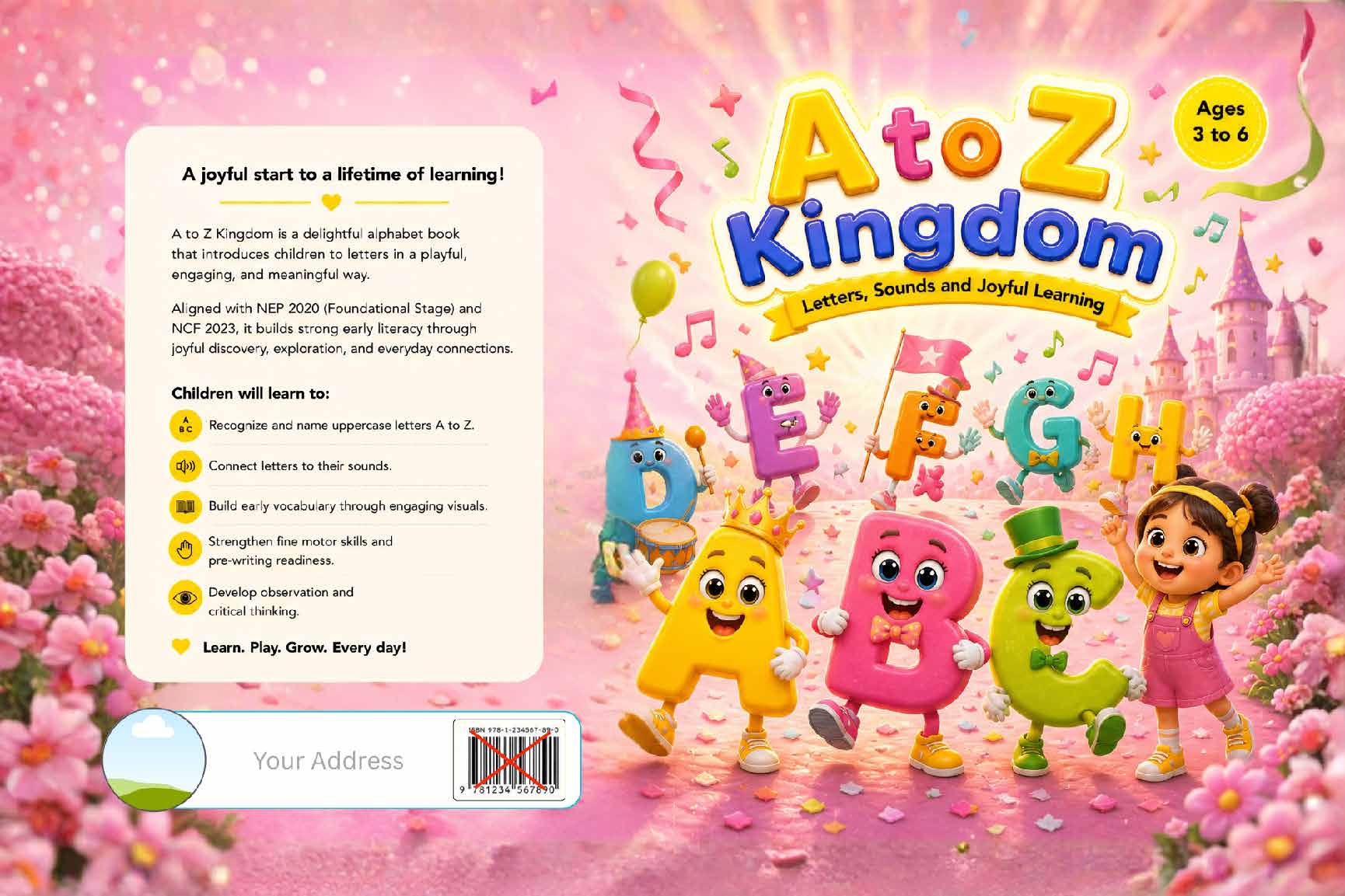 A to Z Kingdom: Letters, Sounds and Joyful Learning