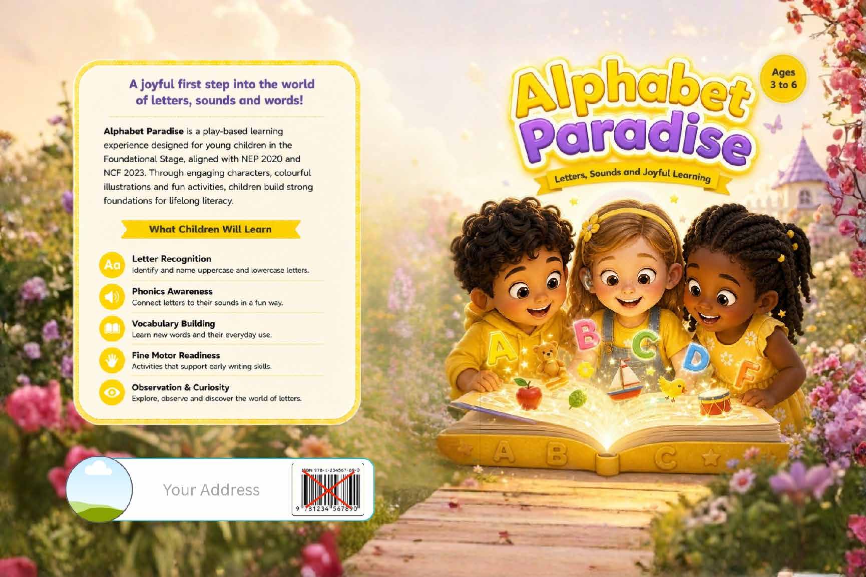 Alphabet Paradise: Letters, Sounds, and Joyful Learning