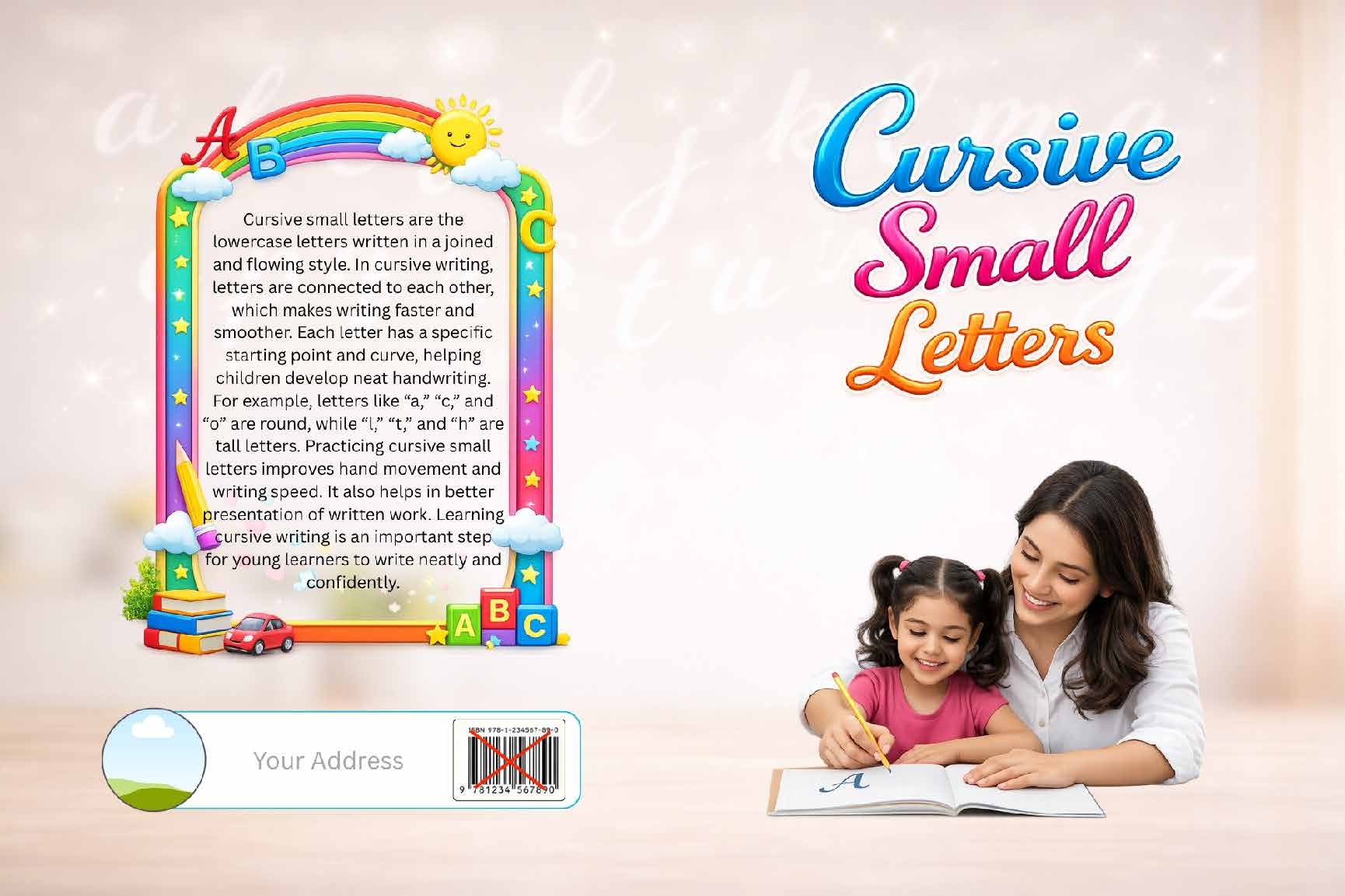 Cursive Small Letters Writing Book