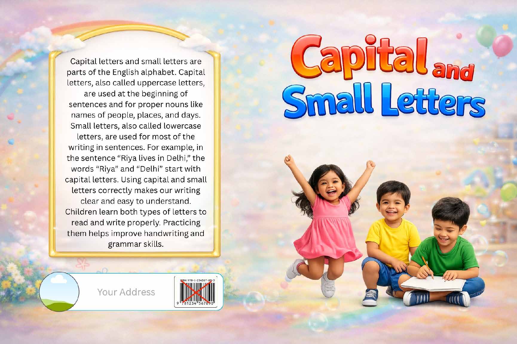 Capital and Small Letters Book