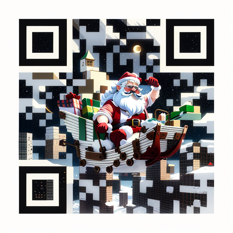 Step into the world of sports with our AI-generated QR code.