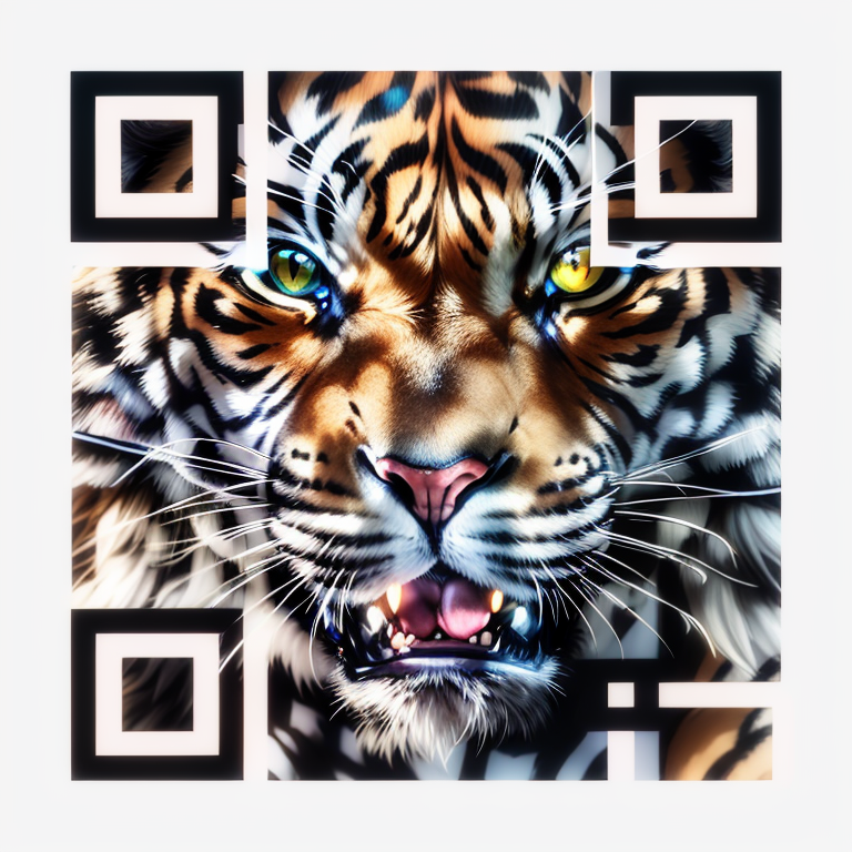 MrBeast with this AI-rendered QR code.