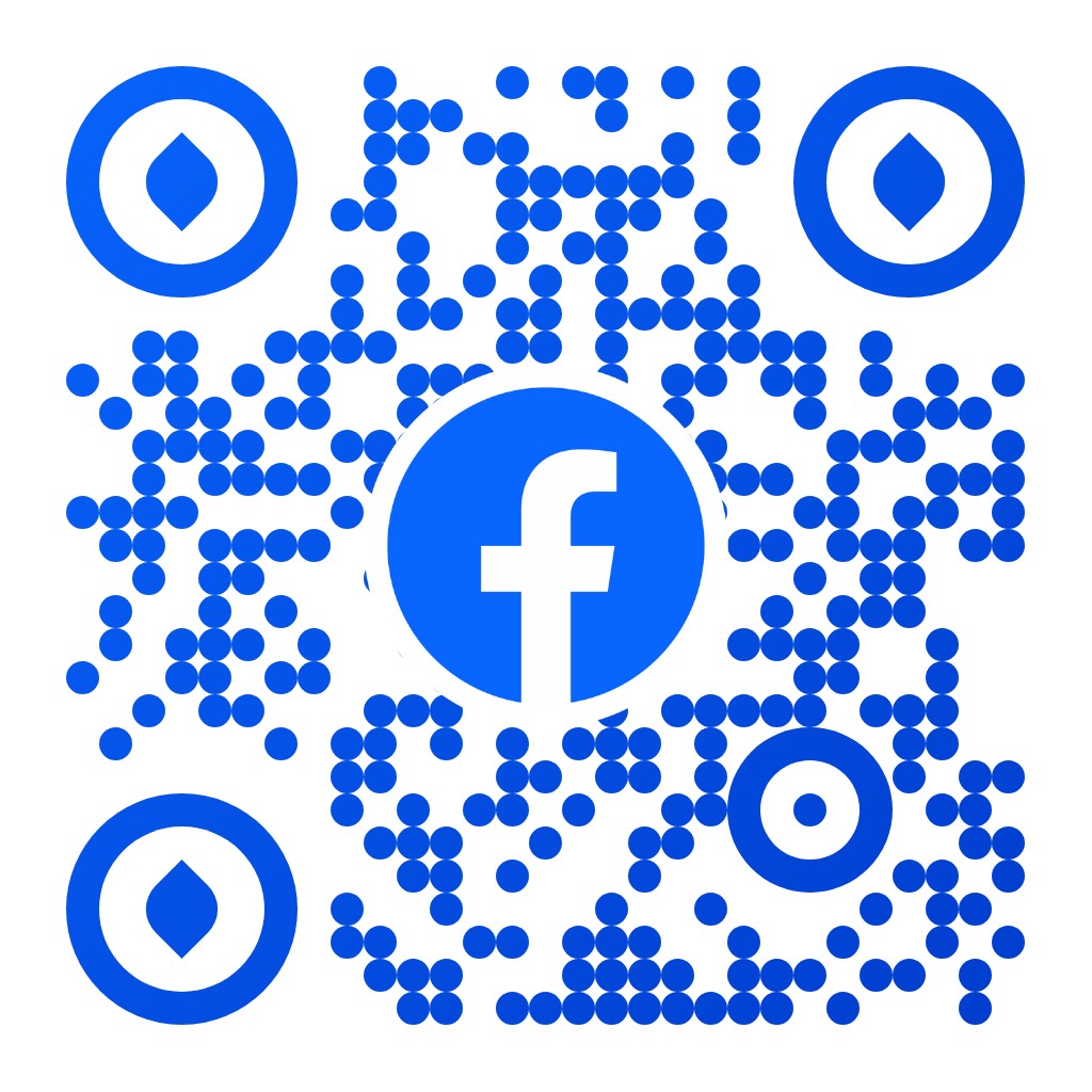 Instagram Profil with this AI-rendered QR code.